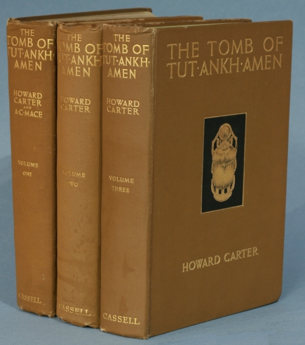 Howard Carter: The Tomb of Tutankhamen, first edition