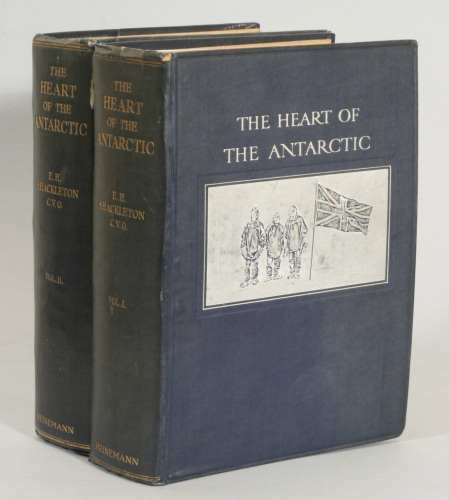 Ernest Shackleton: The Hear of the Antarctic, first edition